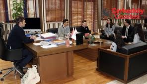BAŞKANIMIZ AKAY UĞUR OKULLARI ÖĞRENCİLERİNİN SORULARINI YANITLADI